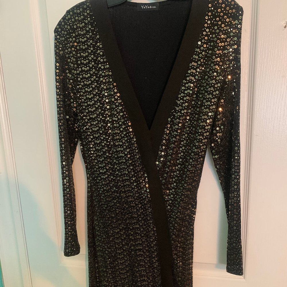 Yaya & Co Sparkly Maxi Dress